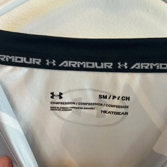 Under Armour Mens Shirt Grey Camo Size Small - Picture 2 of 3